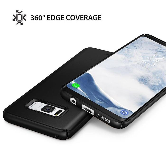 UTGATT5 - Ringke Slim Skal till Samsung Galaxy S8 - Svart