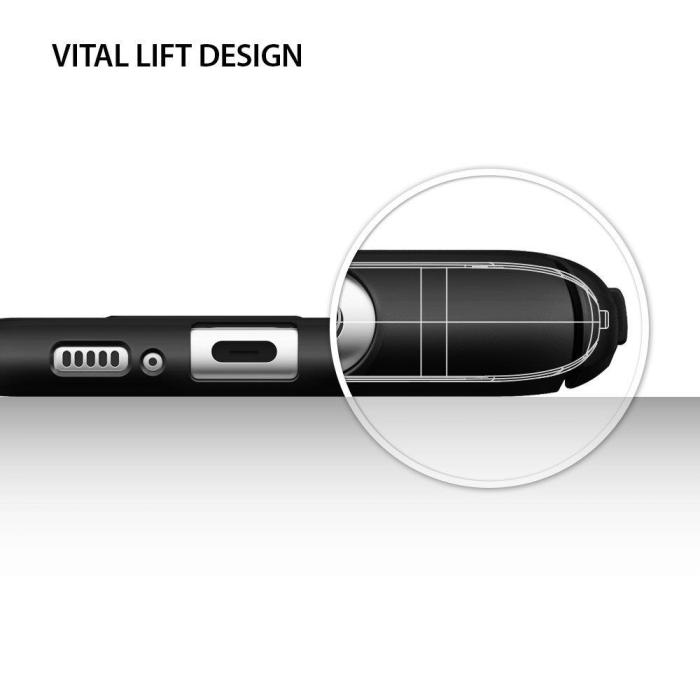 UTGATT5 - Ringke Slim Skal till Samsung Galaxy S8 - Svart
