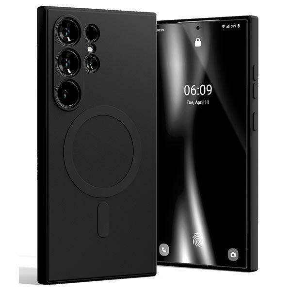 Mercury Galaxy S24 Ultra Mobilskal MagSafe Semi-Silikon - Svart | 2353 | AlltMobil