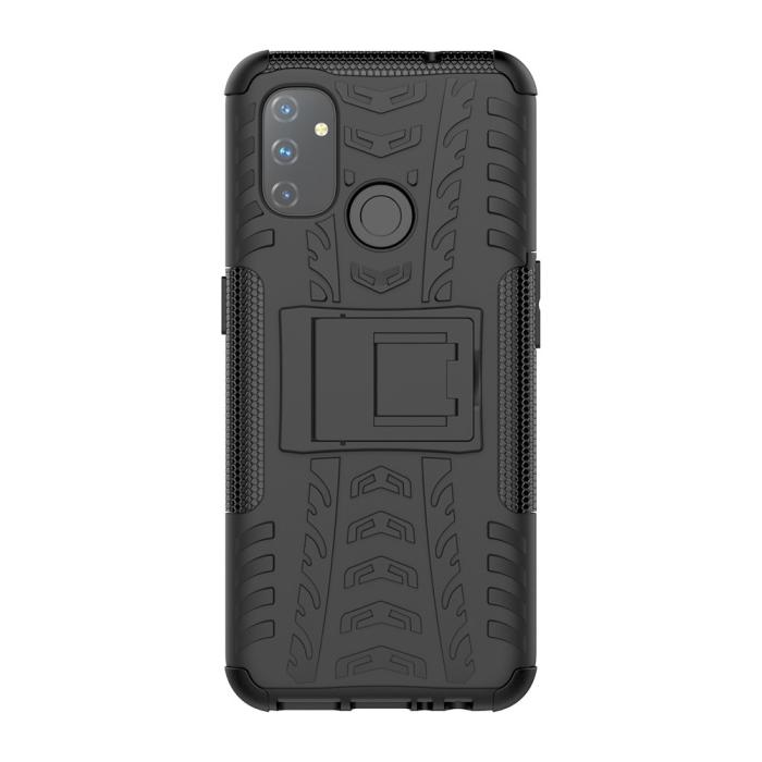 A-One Brand - Rugged Armor Skal till Oneplus Nord N100 - Svart