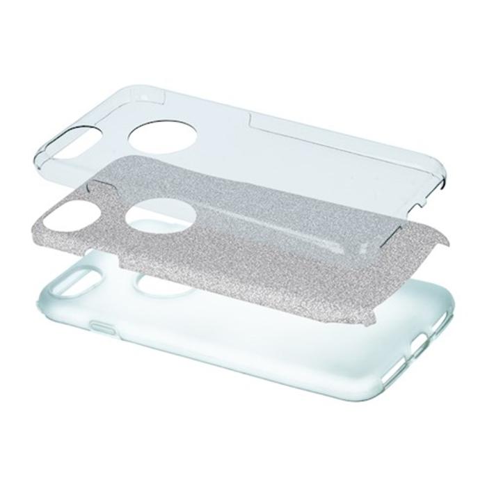 OEM - Glitter 3in1 för Samsung Galaxy A35 5G silver