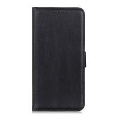 OEM - Litchi Läder Plånboksfodral Galaxy S20 FE - Svart