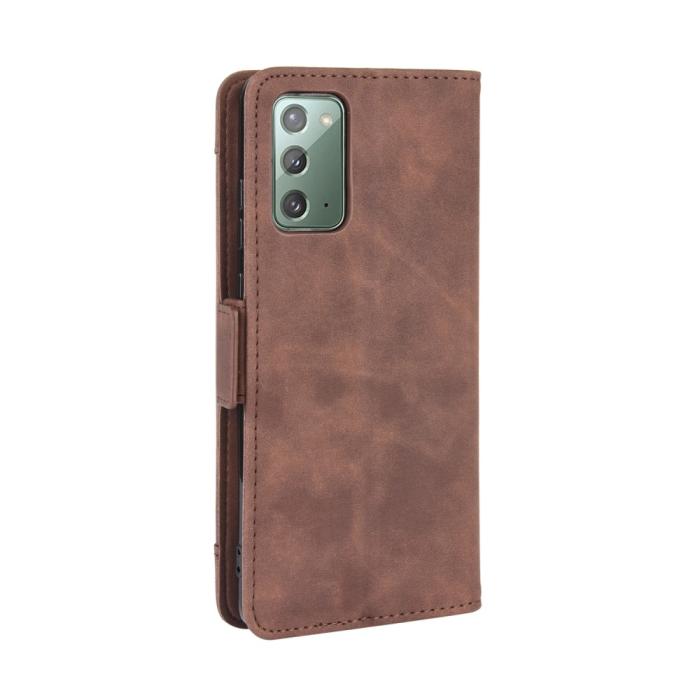 OEM - Protector Läder Plånboksfodral Galaxy S20 FE - Brun