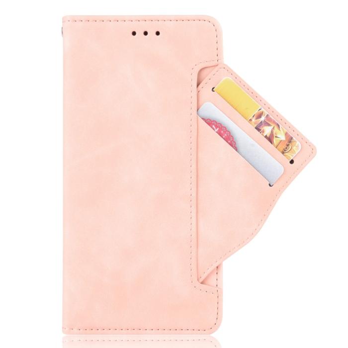 UTGATT1 - Protector Läder Plånboksfodral Galaxy S20 FE - Rosa