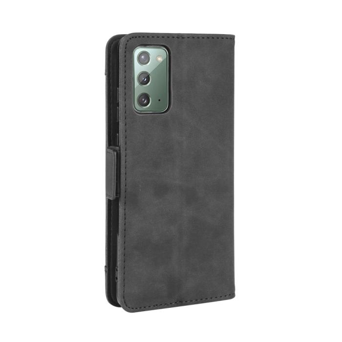 UTGATT1 - Protector Läder Plånboksfodral Galaxy S20 FE - Svart