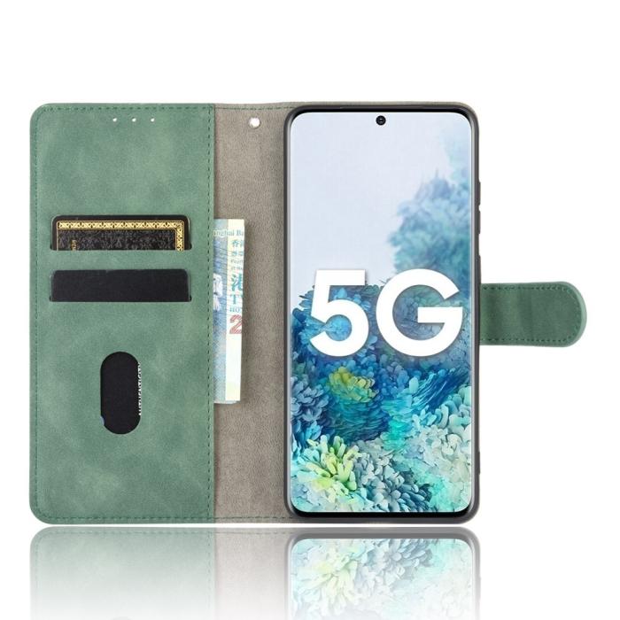 OEM - Skin-touch Plånboksfodral Galaxy S20 FE - Grön