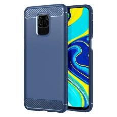 UTGATT5 - Carbon series skal Redmi 10X 4G/Redmi Note 9 Blå