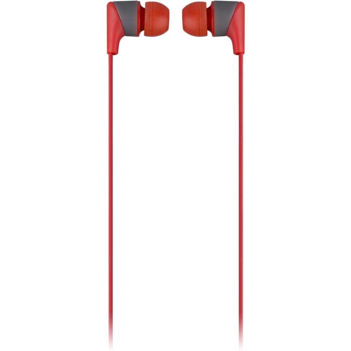 Kitsound - KITSOUND Hörlurar Bounce In-Ear Trådlös Mic - Röd