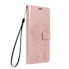 OEM - Galaxy A35 5G Plånboksfodral Mezzo Tree - Roseguld