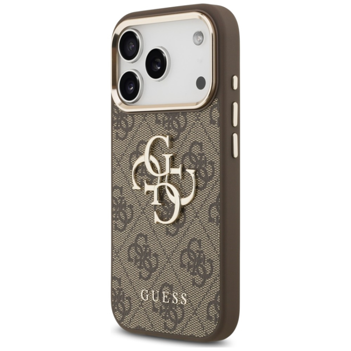 Guess - Guess Mobilskal till iPhone 18 Pro Max/17 Pro Max med Rem Metal Trims Logo