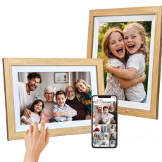 Wozinsky - Wozinsky Digital Fotoram 10.1" med Frameo 32GB App WRC-32 - Ljus Brun