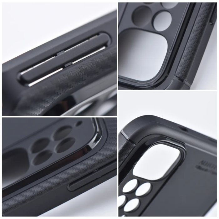 OEM - Xiaomi Redmi 14C Mobilskal Carbon Premium - Svart