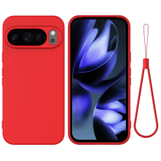 A-One Brand - Google Pixel 10 Pro Mobilskal Liquid Silikon - Röd