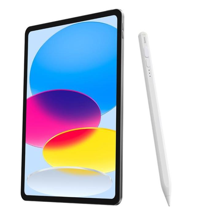 BASEUS - Baseus Active Stylus Penna Smooth För iPad - Vit