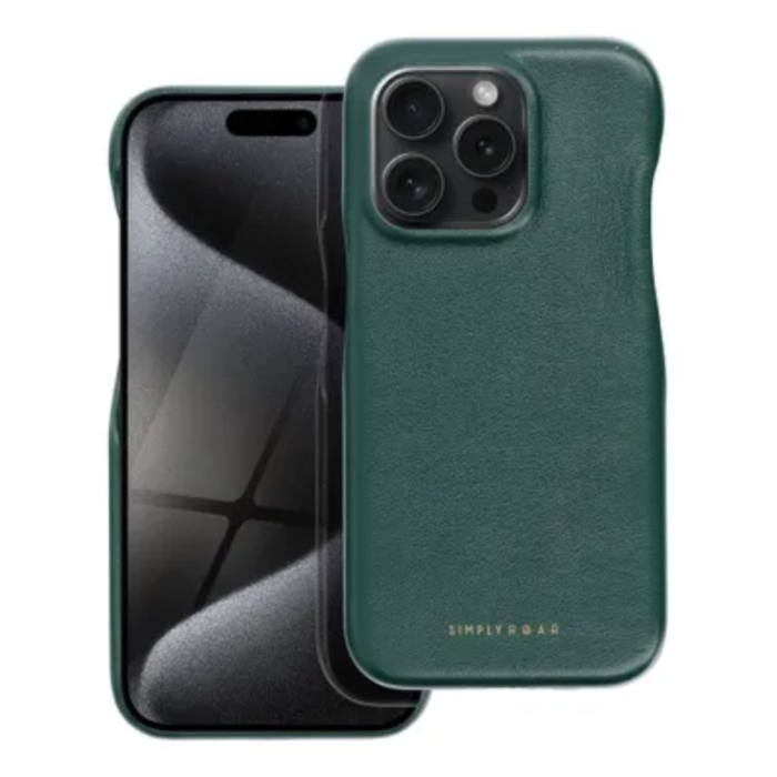 OEM - iPhone 12 Mobilskal Roar Look - Grön