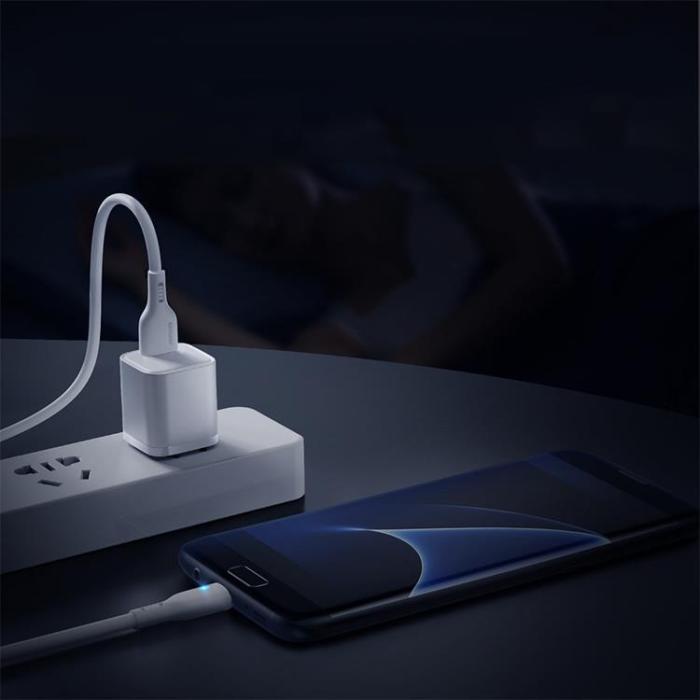 Joyroom - Joyroom Kabel USB Till Micro USB 2m - Vit