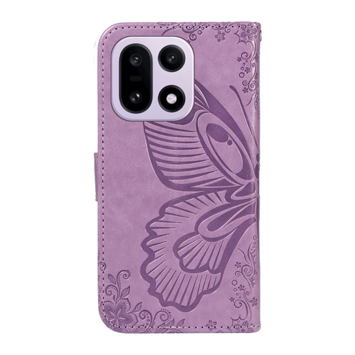 A-One Brand - OnePlus 15 Plånboksfodral Butterfly Pattern Konstläder