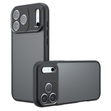 A-One Brand - iPhone 17 Pro Max Mobilskal Matt Drop Proof - Grå
