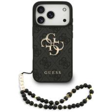 Guess - Guess iPhone 17 Pro Mobilskal 4G Strap 4G Classic Logo - Svart