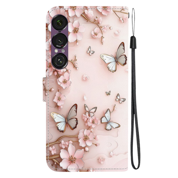 A-One Brand - Sony Xperia 1 VII Plånboksfodral Pattern Printing - Butterfly