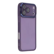 A-One Brand - iPhone 17 Pro Mobilskal Electroplated Kameraram - Transparent Lila