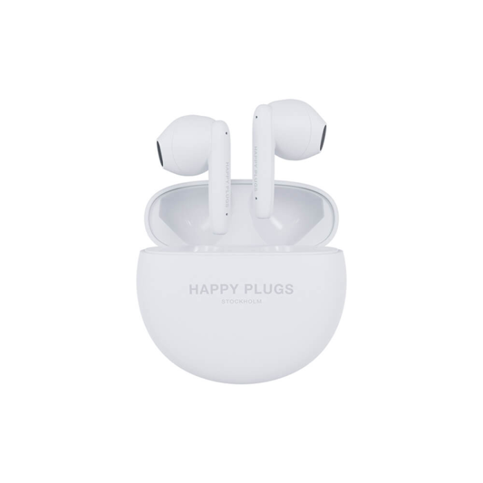 Happy Plugs - HAPPY PLUGS Hörlurar JOY Lite In-Ear True-Wireless - Vit
