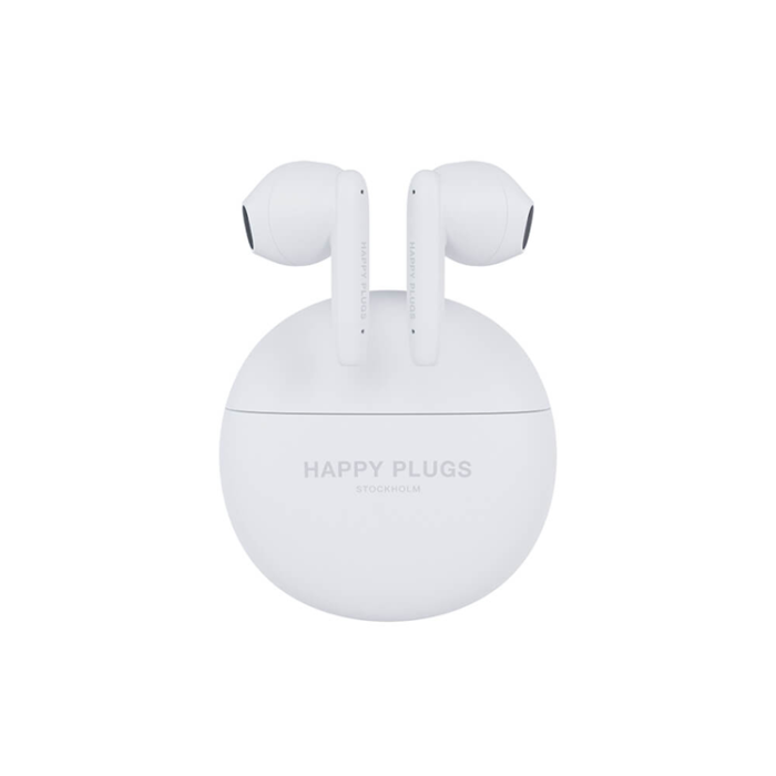 Happy Plugs - HAPPY PLUGS Hörlurar JOY Lite In-Ear True-Wireless - Vit