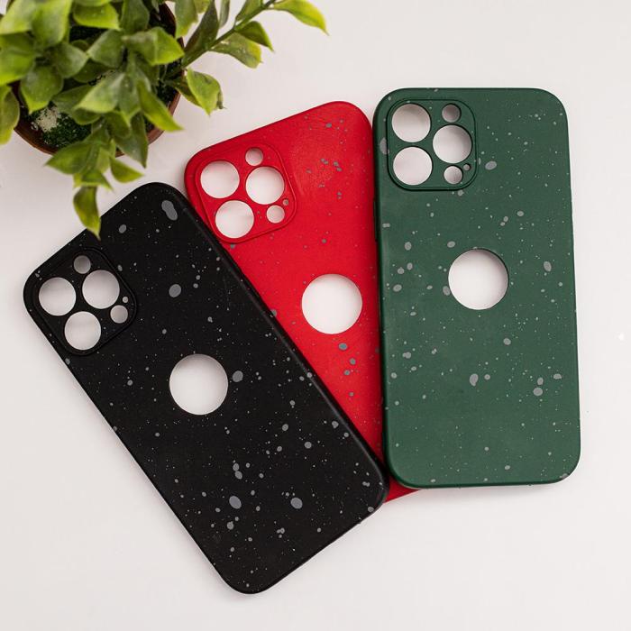 OEM - iPhone 13 Pro Skal Röd Granit - Elegant Hållbart Skyddsfodral