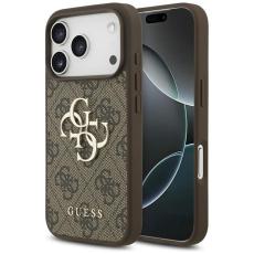 Guess - Guess iPhone 17 Pro Mobilskal 4G Big Logo - Brun