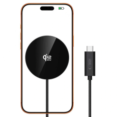 Tech-Protect - Tech-Protect Qi2.2 25W MagSafe Tr&aring;dl&ouml;s Laddare A50 - Svart