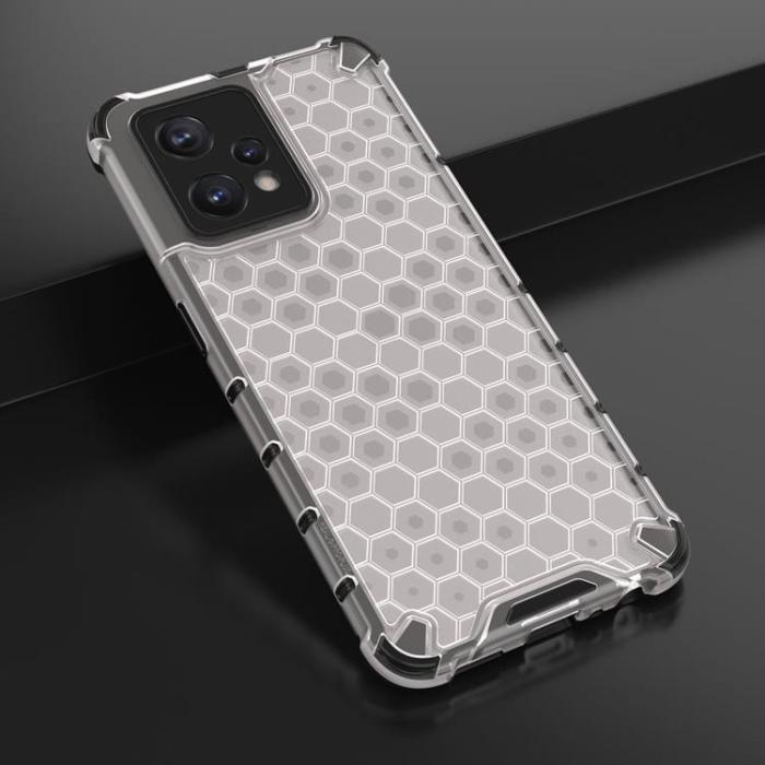 UTGATT1 - Realme 9 Pro Plus Skal Honeycomb Armored - Vit
