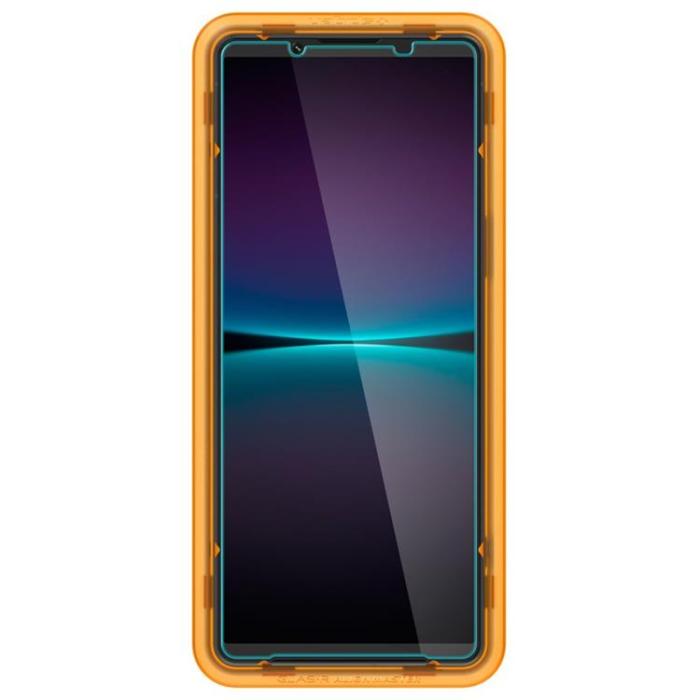 UTGATT1 - Spigen 2-Pack Sony Xperia 1 IV Härdat glas Alm Tr Slim