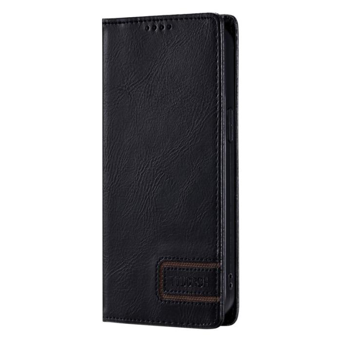 OEM - TTUDRCH Samsung Galaxy S26 Plus Plånboksfodral Konstläder RFID Skydd - Svart