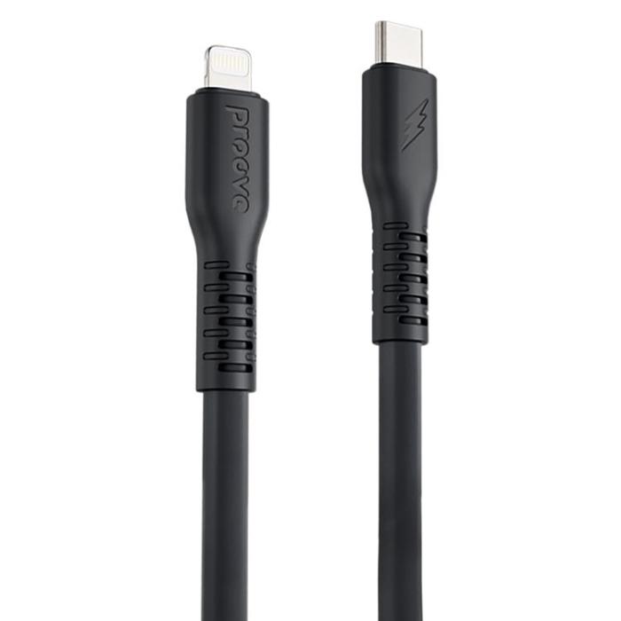 Proove - Proove USB-C - Lightning Kabel 2m Eternal - Svart