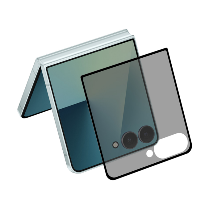 HAT PRINCE - Hat Prince Galaxy Z Flip 7 Härdat glas Skärmskydd Privacy - Svart