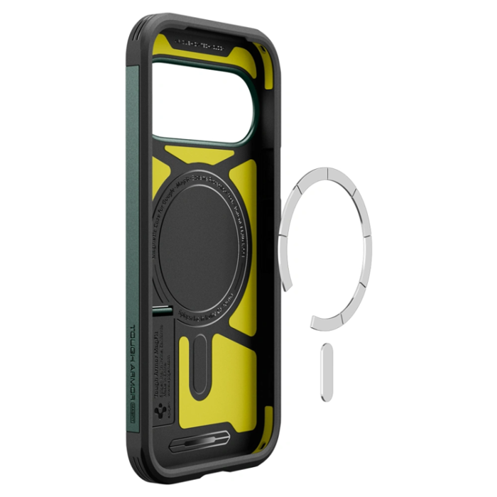 Spigen - Spigen Mobilskal För Google Pixel 11 Magsafe Tough Armor - Abyss Grön