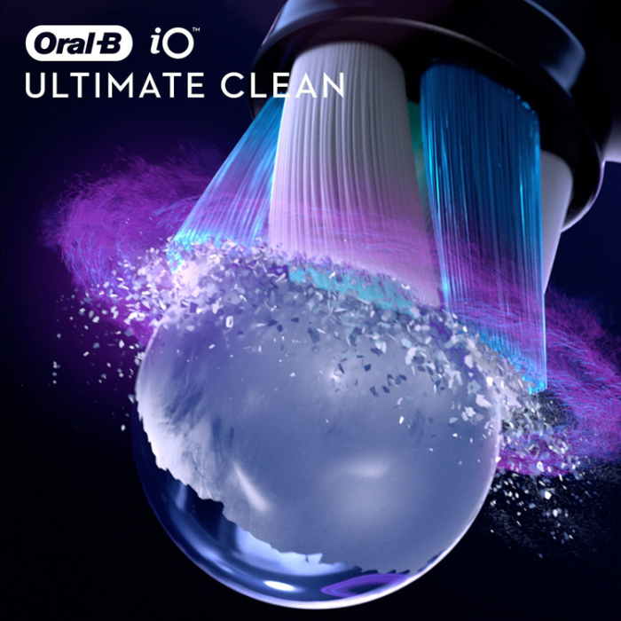 Oral B - Oral B Borsthuvud iO Ultimate Clean 4st - Svart