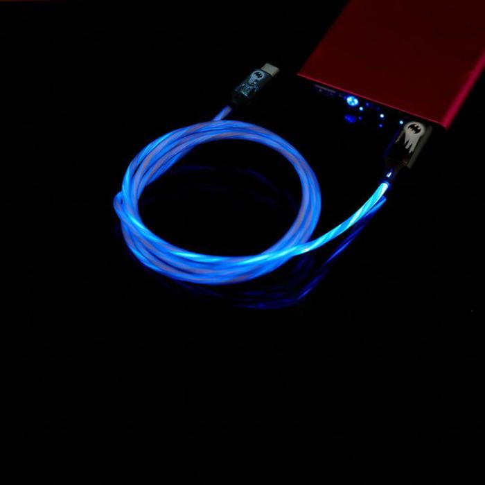 BATMAN - Batman USB-A till USB-C Kablar (1.2m) Bat Logo