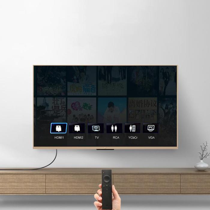 Ugreen - Ugreen Angled HDMI Kabel 90° 4K 2m - Svart