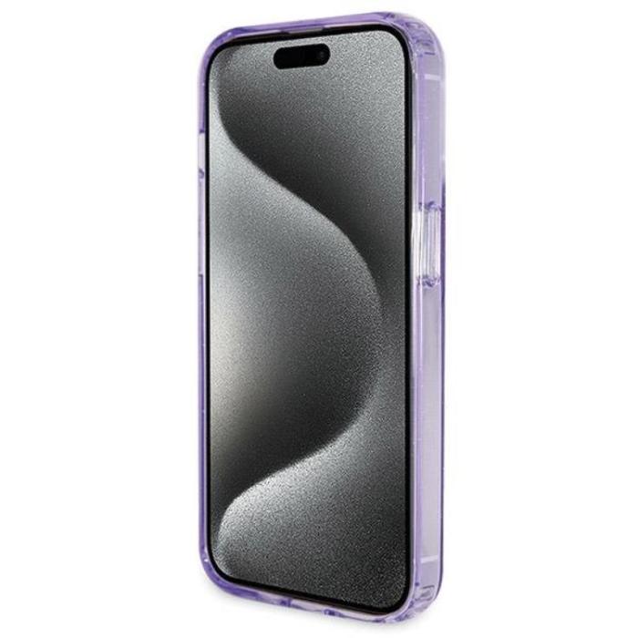 Guess - Guess iPhone 14 Pro Mobilskal Magsafe Script Glitter