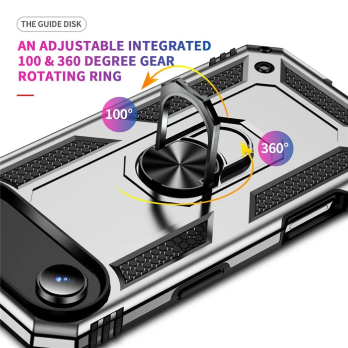 A-One Brand - iPhone 17 Air Mobilskal med Kickstand - Silver