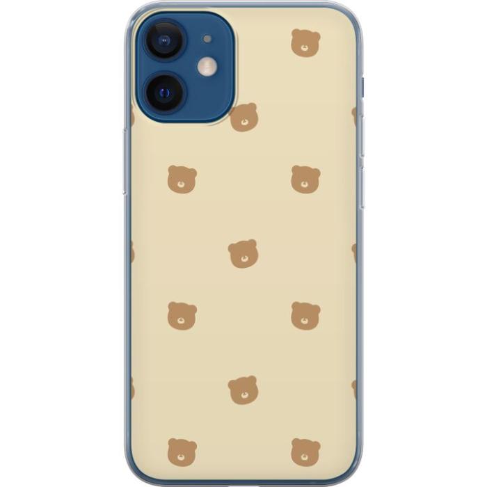iSecrets - Mobilskal till Apple iPhone 12 med Björnmönster
