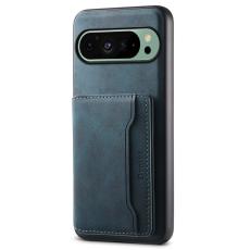 DENIOR - DENIOR D13 Google Pixel 9/9 Pro Fodral Konstl&auml;der Bl&aring;