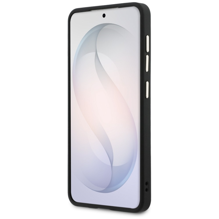 Guess - Guess Mobilskal För Galaxy S26 Plus MagSafe 4G Embossed Ring - Svart