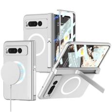 GKK - GKK Google Pixel Fold Mobilskal Magsafe Kickstand - Silver