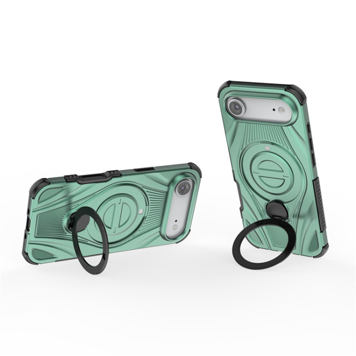 A-One Brand - iPhone Air Mobilskal MagSafe Magnetic Kickstand - Grön