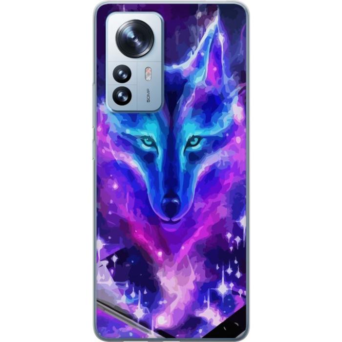 iSecrets - Mobilskal till Xiaomi 12 Pro med Neon Varg