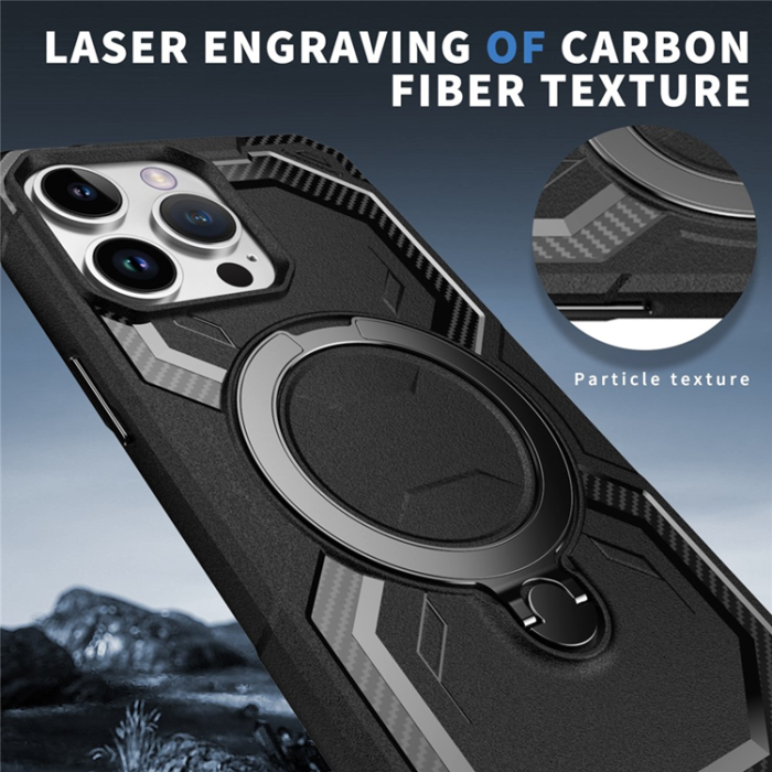 A-One Brand - iPhone 13 Pro Max Mobilskal MagSafe Kickstand TPU + PC