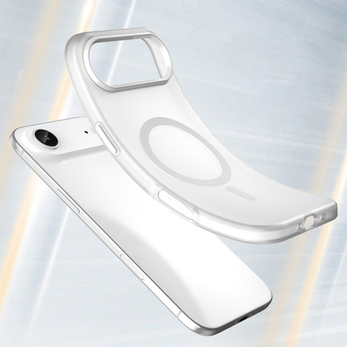 A-One Brand - iPhone Air Mobilskal MagSafe Abrasive - Matte Vit