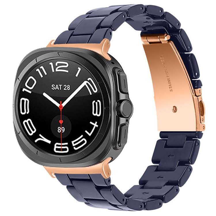Galaxy Watch 8/8 Classic (40/44/46mm) Armband Acrylic Resin - Midnight Blå | 5123 | AlltMobil